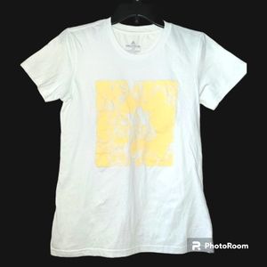 Adidas Amplifier Tee, Short Sleeve T-shirt, 100% Cotton, S, White, NWT